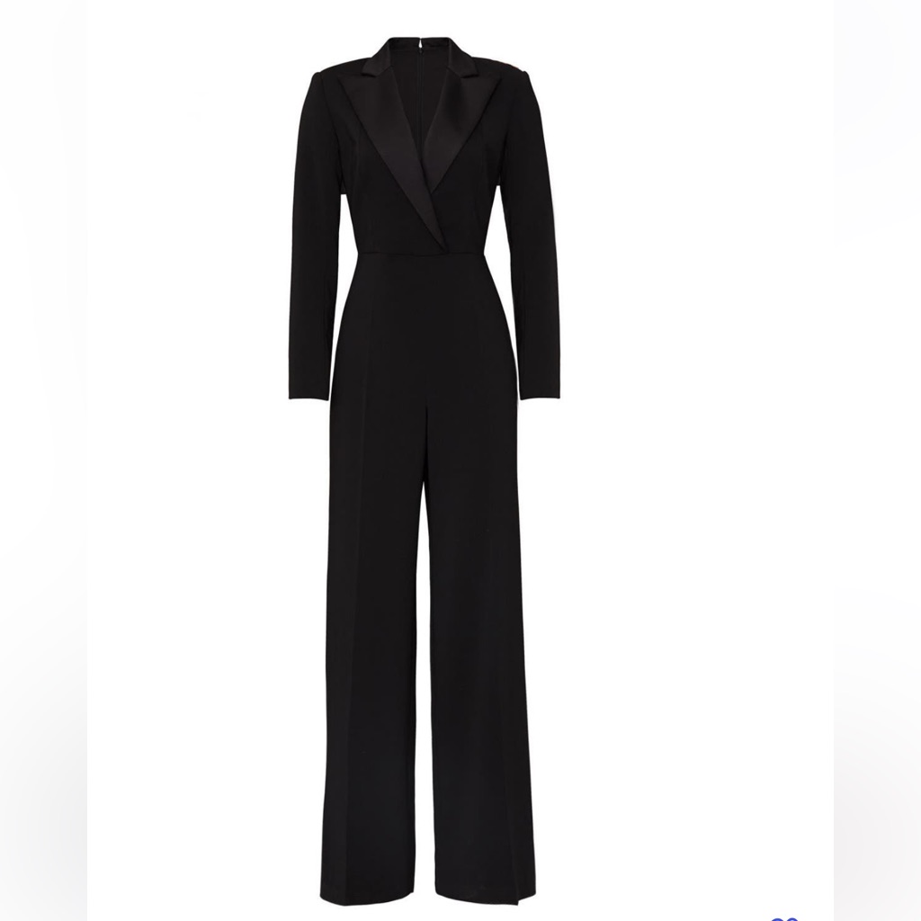 Jay Godfrey Classic Black Jumpsuit Size 8 Nwt
